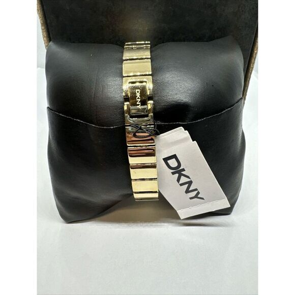 DKNY Soho NY2358 Women Gold Tone Stainless Steel Analog Dial Quartz Watch JNA195 main image 6